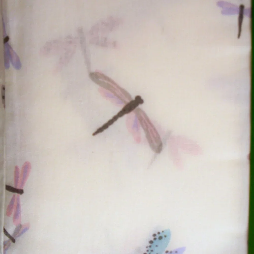 Kate Spade Queen Sheet Set 4pc Dragonfly Colorful Pink Blue Purple NEW - Picture 4 of 5